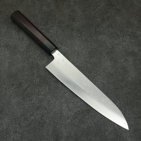 Makoto Kurosaki VG10w Damascus Gyuto  210mm Shitan Handle - Seisuke Knife