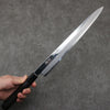 Tessen by Tanaka Tamahagane Yanagiba  315mm Ebony Wood Handle with Sheath - Seisuke Knife