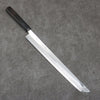 Tessen by Tanaka Tamahagane Sakimaru Yanagiba  315mm Ebony Wood Handle with Sheath - Seisuke Knife
