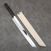 Tessen by Tanaka Tamahagane Sakimaru Yanagiba  300mm Ebony Wood Handle with Sheath - Seisuke Knife