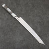 Sakai Takayuki Chef Series Hien Silver Steel No.3 Kiritsuke Yanagiba  270mm Stabilized wood (White Ferrule and End Cap) Handle with Sheath - Seisuke Knife