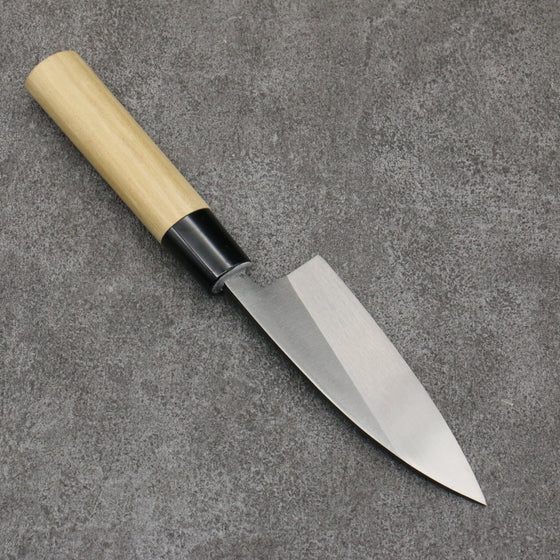 Nakaniida White Steel No.2 Black Deba  120mm Magnolia Handle - Seisuke Knife