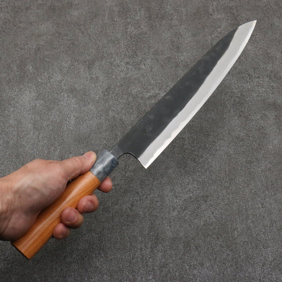 Nao Yamamoto White Steel No.2 Kurouchi Sujihiki  240mm Cherry Tree Handle - Seisuke Knife
