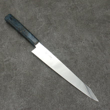  Seisuke VG10 Mirrored Finish Sujihiki  240mm Stabilized wood Handle - Seisuke Knife