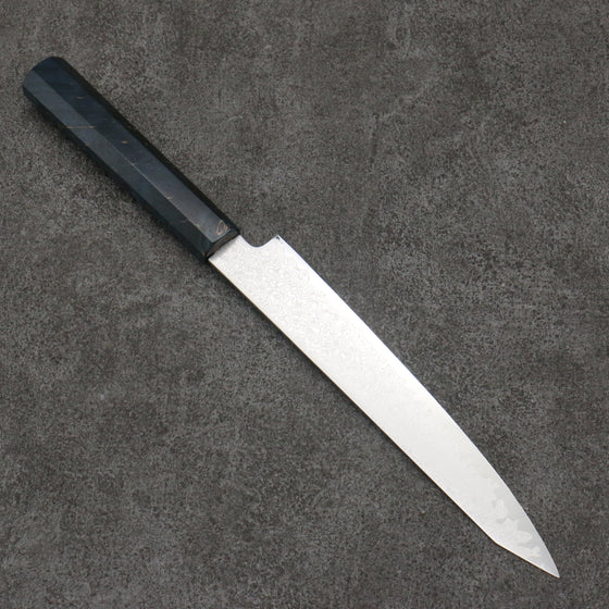 Seisuke VG10 Damascus Petty-Utility  180mm Stabilized wood Handle - Seisuke Knife