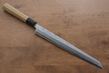  Kikuzuki Blue Steel No.1 Damascus Kiritsuke Yanagiba 270mm Magnolia Handle - Seisuke Knife