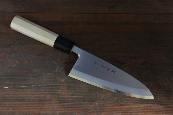 Sakai Takayuki Japanese Chef Series Silver Steel No.3 Japanese Deba Chef Knife - Seisuke Knife
