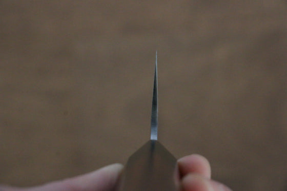 Seki Kanetsugu VG10 Hammered Gyuto 200mm with Heptagonal Pakkawood Handle - Seisuke Knife
