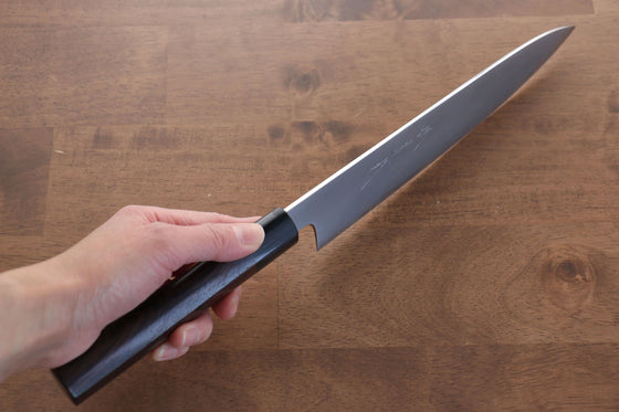 Jikko White Steel No.2 Gyuto 210mm with Shitan Handle - Seisuke Knife