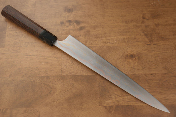 Yu Kurosaki Houou VG10 Colored Damascus Sujihiki 270mm Wenge Handle - Seisuke Knife