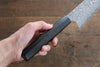 Yoshimi Kato VG10 Damascus Gyuto  210mm with Black Lacquered Handle with Saya - Seisuke Knife