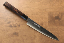  Sakai Takayuki Galaxy ZA-18 Damascus Petty-Utility Japanese Knife 150mm with Wenge Handle - Seisuke Knife