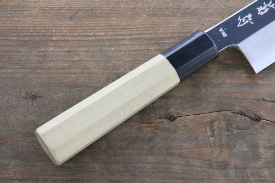 Kikumori VG10 Mirrored Finish Kamagata Usuba Japanese Chef Knife 180mm - Seisuke Knife