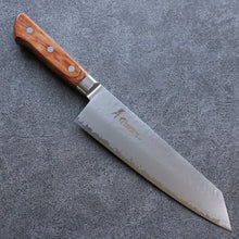  Sakai Takayuki VG5 Hammered Kiritsuke Gyuto  190mm Brown Pakka wood Handle - Seisuke Knife