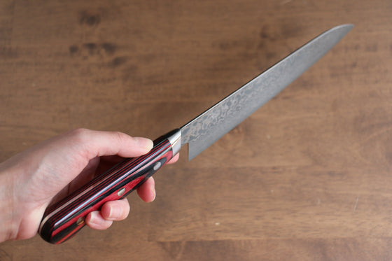 Yoshimi Kato VG10 Nickel Damascus Gyuto Japanese Chef Knife 210mm - Seisuke Knife