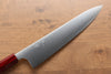 Kei Kobayashi SG2 Gyuto 240mm wtih Red Lacquered Handle - Seisuke Knife