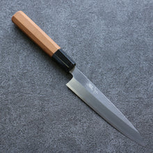  Tessen by Tanaka Tamahagane Petty-Utility  145mm Yew Tree Handle - Seisuke Knife