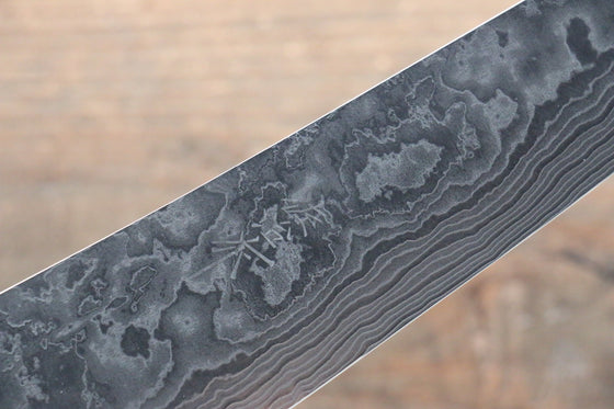 Takeshi Saji Coreless Diamond Finish Damascus Kiritsuke Gyuto  180mm Ironwood Handle - Seisuke Knife