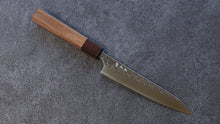  Yoshimi Kato Minamo SG2 Hammered Petty-Utility 150mm Walnut Handle - Seisuke Knife