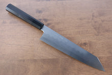  Jikko Honyaki White Steel No.3 Kasumitogi Kiritsuke Gyuto 210mm Ebony Wood Handle - Seisuke Knife