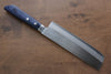 Kunihira VG1 Migaki Finished Usuba 165mm Blue Pakka wood Handle - Seisuke Knife