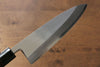 Jikko Silver Steel No.3 Deba  180mm with Shitan Handle - Seisuke Knife