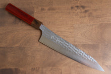  Yu Kurosaki Senko Ei SG2 Hammered Gyuto 210mm with Padoauk Handle - Seisuke Knife