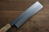 Masamoto Hongasumi White Steel No.2 Kakugata Usuba 180mm Magnolia Handle - Seisuke Knife