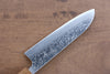 Anryu VG10 Migaki Finished Damascus Santoku 165mm Oak Handle - Seisuke Knife