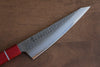 Sakai Takayuki VG10 33 Layer Damascus Sabaki 180mm Live oak Lacquered (Kouseki) Handle - Seisuke Knife