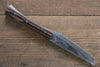 Ogata VG10 Damascus Mini Japanese Knife 90mm with Ebony Wood Handle - Seisuke Knife