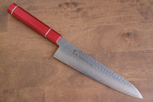  Sakai Takayuki VG10 33 Layer Damascus Gyuto 210mm Live oak Lacquered (Kouseki) Handle - Seisuke Knife