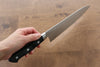 Takamura Knives VG10 Migaki Finished Gyuto 180mm with Black Pakkawood Handle - Seisuke Knife
