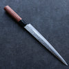 Kanetsune DSR-1K6 Hammered Sujihiki 240mm Red Pakka wood Handle - Seisuke Knife