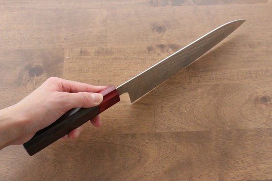 Yu Kurosaki Senko SG2 Hammered Gyuto 210mm Shitan Handle - Seisuke Knife