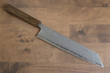  Seisuke Nami AUS10 Mirrored Finish Damascus Kiritsuke  240mm with Oak Handle - Seisuke Knife
