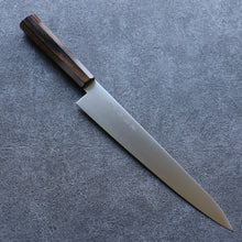  Kanetsune Ichizu VG10 Sujihiki 240mm Brown Pakka wood Handle - Seisuke Knife