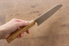 Yu Kurosaki Senko SG2 Hammered Santoku 165mm Live oak Lacquered Handle - Seisuke Knife