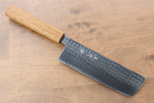  Yu Kurosaki Senko SG2 Hammered Nakiri 165mm Live oak Lacquered Handle - Seisuke Knife