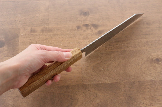 Yu Kurosaki Senko R2/SG2 Hammered Bunka 165mm Live oak Lacquered Handle - Seisuke Knife