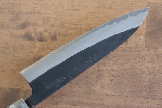 Nao Yamamoto White Steel No.2 Kurouchi Gyuto 180mm with Cherry Handle - Seisuke Knife