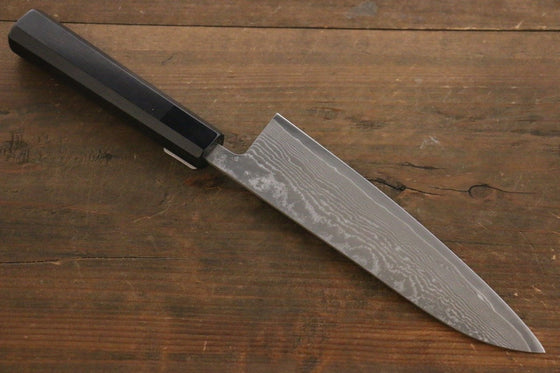 Shigeki Tanaka SG2 Black Damascus Gyuto Japanese Chef Knife 180mm - Seisuke Knife