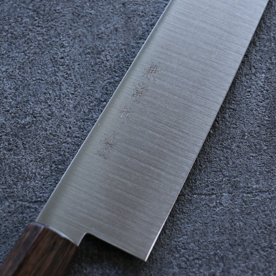 Kanetsune Ichizu VG10 Gyuto  210mm Brown Pakka wood Handle - Seisuke Knife