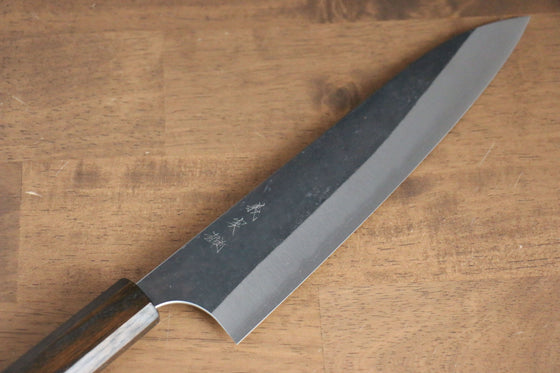 Yoshimi Kato Blue Super Kurouchi Gyuto 210mm Enju Handle - Seisuke Knife
