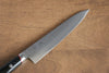 Seisuke Saiun VG10 Damascus Petty-Utility 150mm Black Micarta Handle - Seisuke Knife