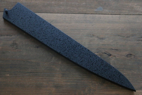 SandPattern Saya Sheath for Sujihiki-Slicer Knife with Plywood Pin 240mm - Seisuke Knife