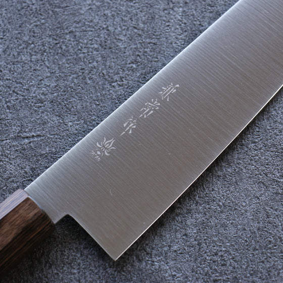 Kanetsune Ichizu VG10 Santoku 180mm Brown Pakka wood Handle - Seisuke Knife