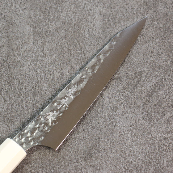 Yu Kurosaki Senko Ei SG2 Hammered Petty-Utility 130mm Walnut Handle - Seisuke Knife