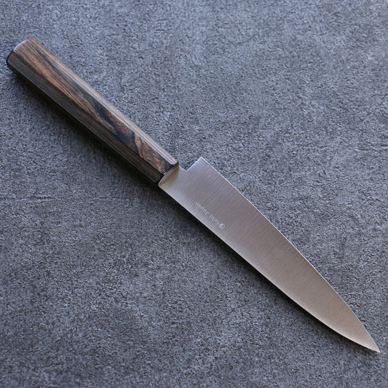 Kanetsune Ichizu VG10 Petty-Utility 135mm Brown Pakka wood Handle - Seisuke Knife