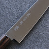 Kanetsune Ichizu VG10 Petty-Utility 135mm Brown Pakka wood Handle - Seisuke Knife